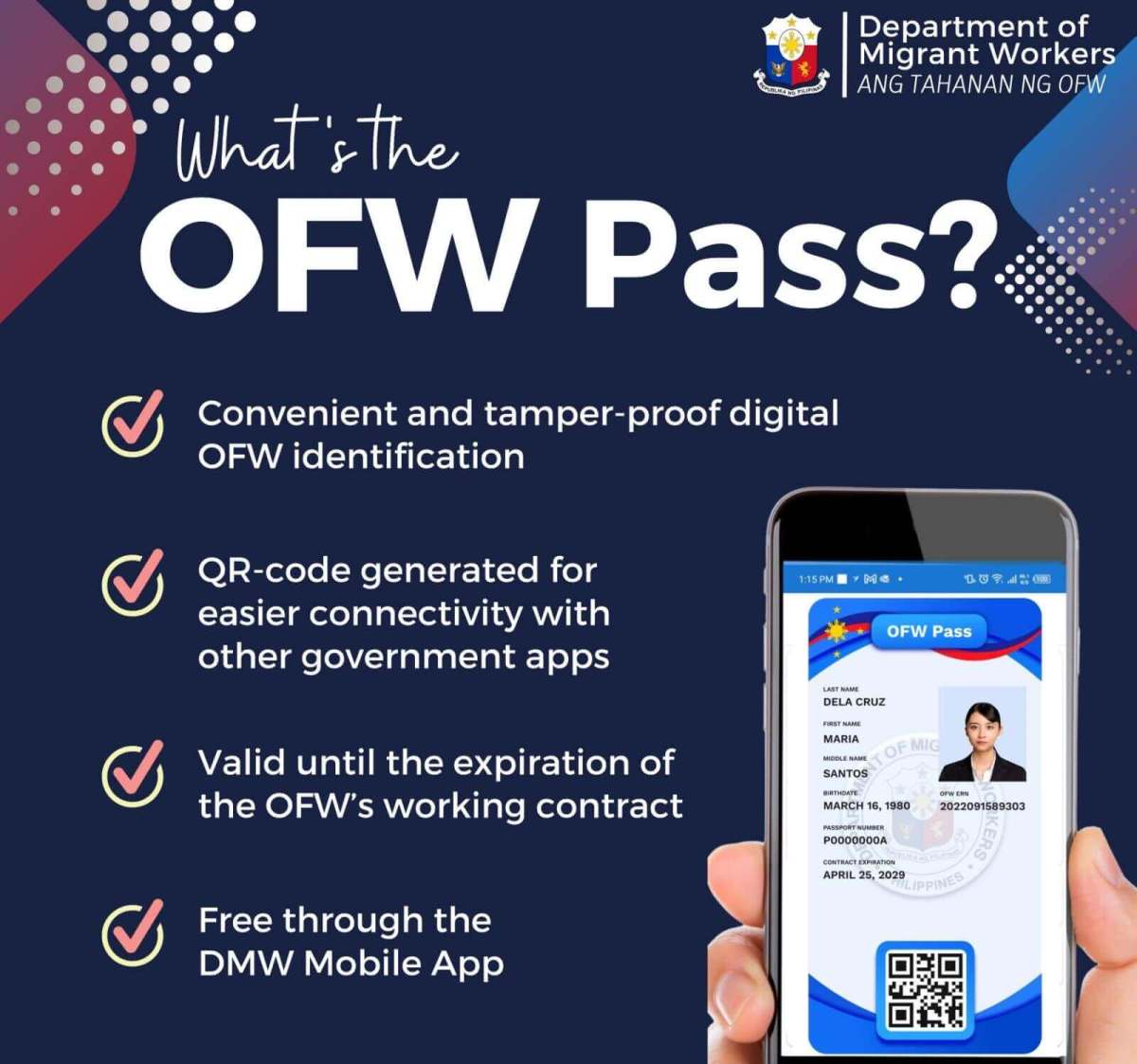 Goodbye OEC, welcome OFW Pass